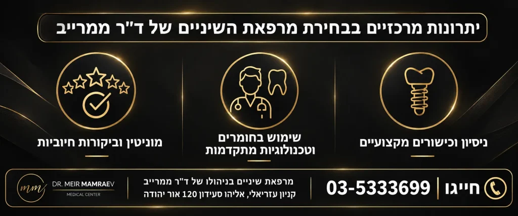 באנר יתרונות