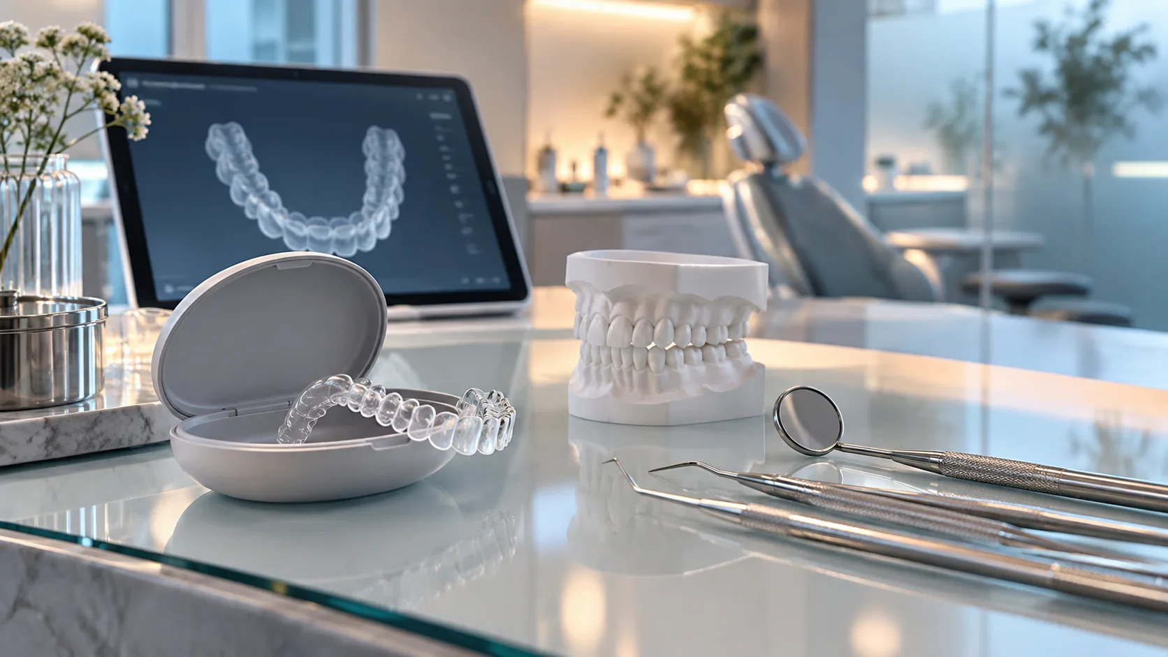 Teeth straightening